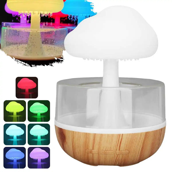 Colorful Cloud Humidifier Lamp