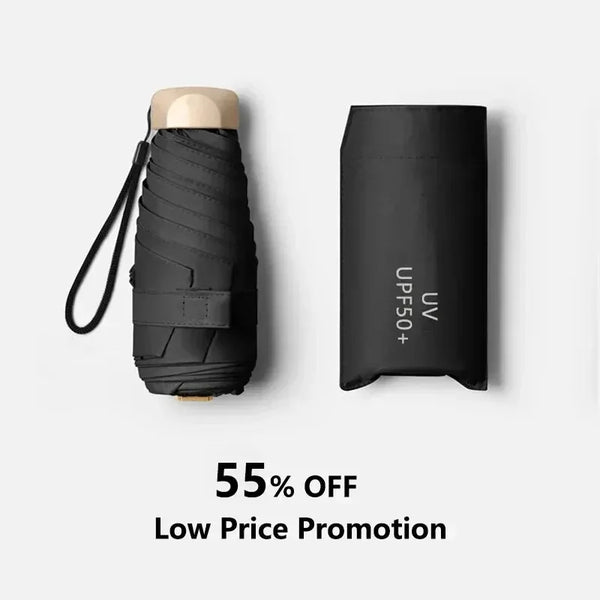 Mini Sun & Rain Capsule Umbrella