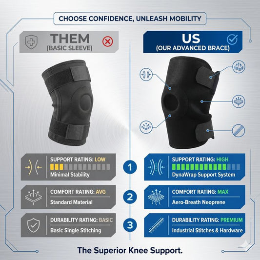 ActiveSupport Breathable Knee Support Sleeve