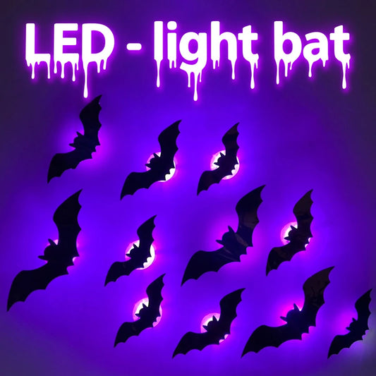 Glow-in-Dark Bat Stickers