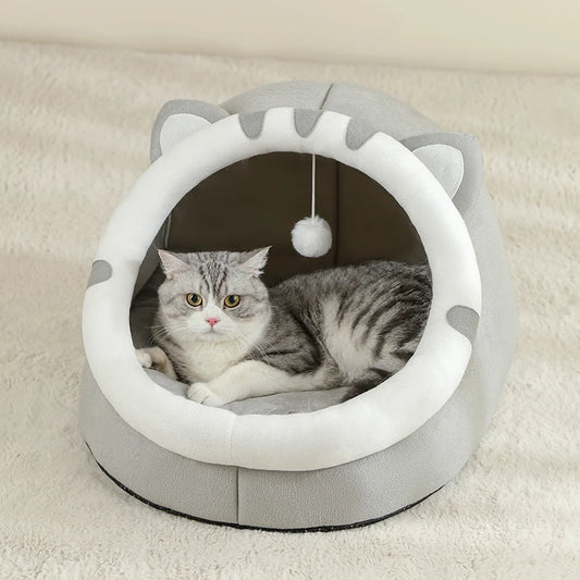 Cozy Cat Cave Bed