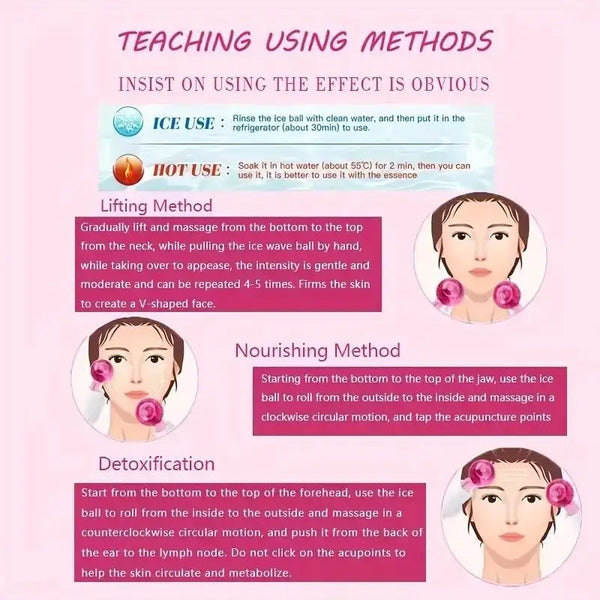 Cooling Ice Globes for Face